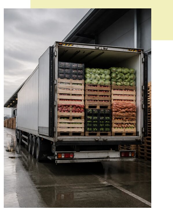 Перевозка плодоовощной продукции в Первоуральск по цене от 5147 р. | Агросервис-Прв